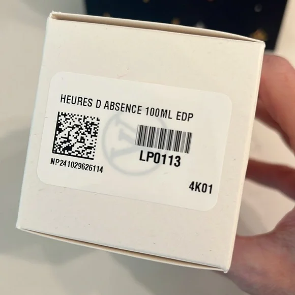 New in box Louis Vuitton Heures D'Absence Eau De Parfume 3.4 oz. 100ml LP0013 - Picture 4 of 11